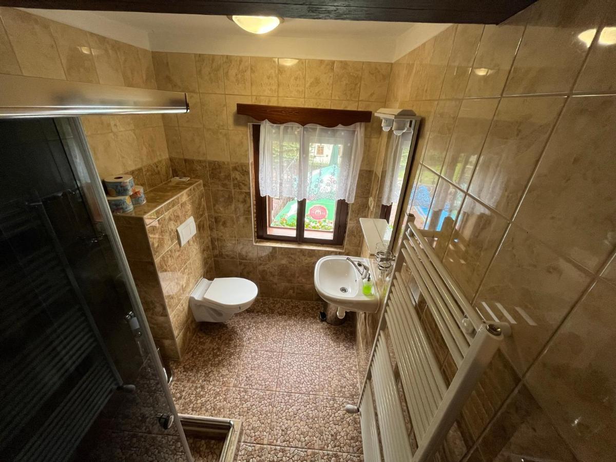 Hotel Penzion Dřevák Jetřichovice Esterno foto