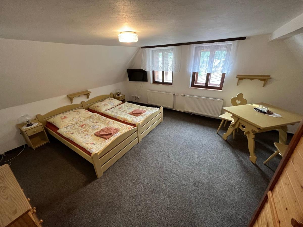 Hotel Penzion Dřevák Jetřichovice Esterno foto